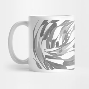 Grey Rose Mug